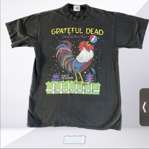 Grateful Dead rooster vintage authentic t shirt L Large sorta fit like M tho